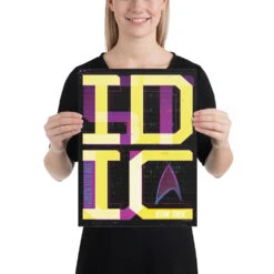 Star Trek: IDIC Premium Matte Paper Poster -T-shirt Store ST IDIC 81 100849 MF2