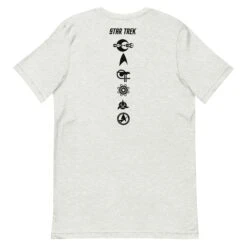 Star Trek: The Next Generation IDIC T-Shirt -T-shirt Store ST IDIC 81 100894 ASH BK MF