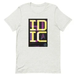 Star Trek: The Next Generation IDIC T-Shirt -T-shirt Store ST IDIC 81 100894 ASH FT MF