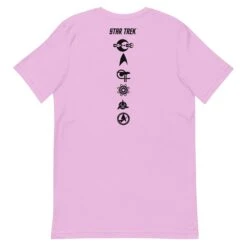 Star Trek: The Next Generation IDIC T-Shirt -T-shirt Store ST IDIC 81 100894 LILAC BK MF