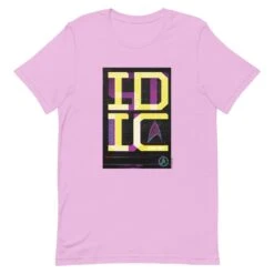 Star Trek: The Next Generation IDIC T-Shirt -T-shirt Store ST IDIC 81 100894 LILAC FT MF