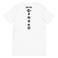 Star Trek: The Next Generation IDIC T-Shirt -T-shirt Store ST IDIC 81 100894 WHITE BK MF