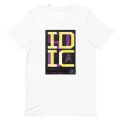 Star Trek: The Next Generation IDIC T-Shirt -T-shirt Store ST IDIC 81 100894 WHITE FT MF