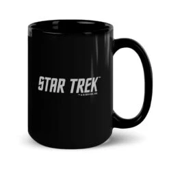 Star Trek: IDIC Symbol Black Mug -T-shirt Store ST IDICBDGE 81 100085 15 R MF