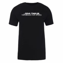 Star Trek III: The Search For Spock Logo Adult Short Sleeve T-Shirt