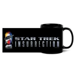 Star Trek IX: Insurrection 25th Anniversary Black Mug -T-shirt Store ST IN25 79 101665 WRAP MF