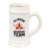 Star Trek Klingon Drinking Team 20oz Ceramic Beer Stein -T-shirt Store ST K KDTH Beer Stein Mockup Right