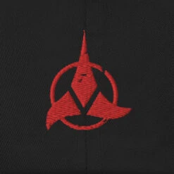 Star Trek Klingon Red Logo Embroidered Hat -T-shirt Store ST K RLogo Hat RO