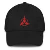 Star Trek Klingon Red Logo Embroidered Hat 2 Star Trek Klingon Red Logo Embroidered Hat -T-shirt Store ST K RLogo Personalized Hat Mockup Front