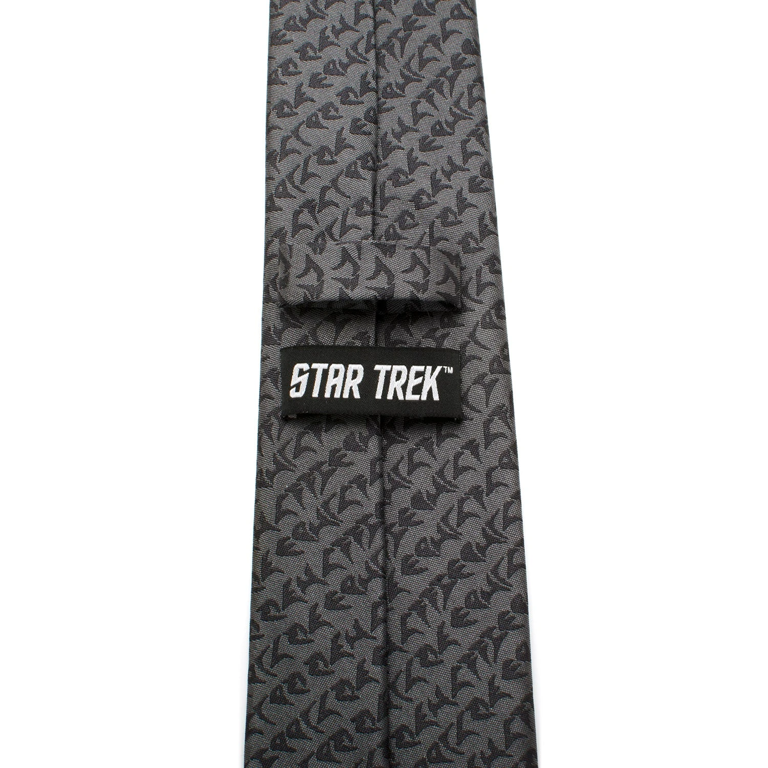 Star Trek Klingon Gray Men's Tie 7 Star Trek Klingon Gray Men's Tie - Image 5