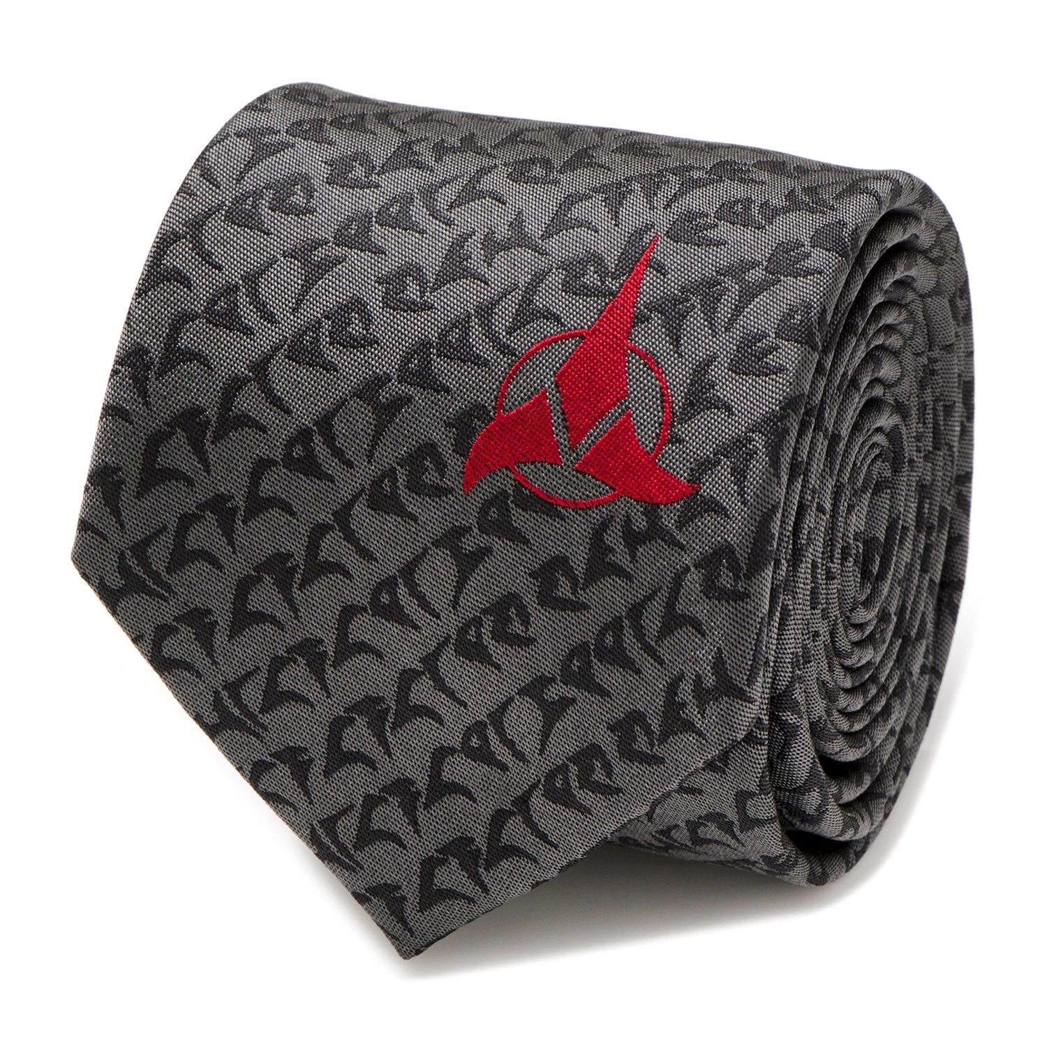 Star Trek Klingon Gray Men's Tie 3 Star Trek Klingon Gray Men's Tie