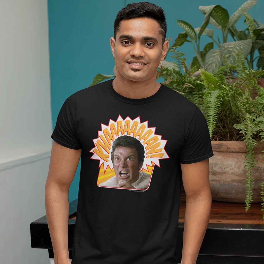 Star Trek II: The Wrath Of Khan - Khaaannnn! Adult Short Sleeve Shirt 3 Star Trek II: The Wrath Of Khan - Khaaannnn! Adult Short Sleeve Shirt
