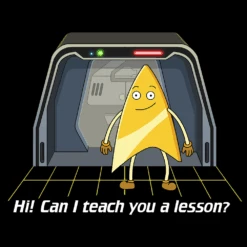 Star Trek: Lower Decks Badgey Lesson Adult Short Sleeve T-Shirt -T-shirt Store ST LD BL 100011 Adult ShortSleeve Tshirt RO