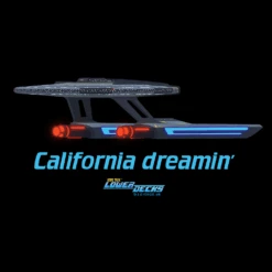 Star Trek: Lower Decks California Dreamin Adult Short Sleeve T-Shirt -T-shirt Store ST LD CD Adult ShortSleeve Tshirt RO