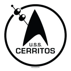 Star Trek: Lower Decks Cerritos Bar Logo Adult Short Sleeve T-Shirt -T-shirt Store ST LD CERRITOS Adult ShortSleeve Tshirt RO