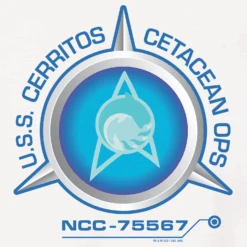 Star Trek: Lower Decks Cetacean Ops Delta Logo Adult Short Sleeve T-Shirt -T-shirt Store ST LD CODL 100011 BK RO