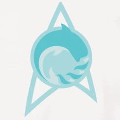 Star Trek: Lower Decks Cetacean Ops Delta Logo Adult Short Sleeve T-Shirt -T-shirt Store ST LD CODL 100011 FR RO