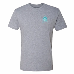 Star Trek: Lower Decks Cetacean Ops Delta Logo Adult Short Sleeve T-Shirt -T-shirt Store ST LD CODL 100011 FR SPRT GRY MF