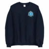 Star Trek: Lower Decks Cetacean Ops Delta Small Logo Fleece Crewneck Sweatshirt -T-shirt Store ST LD CODSL 100362 NVY MF