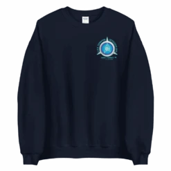 Star Trek: Lower Decks Cetacean Ops Delta Small Logo Fleece Crewneck Sweatshirt