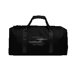 Star Trek: Lower Decks U.S.S. Cerritos Duffle Bag -T-shirt Store ST LD Cerritos 100931 BK BLK MF