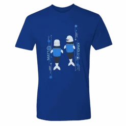 Star Trek: Lower Decks Matt & Kimolu Adult Short Sleeve T-Shirt 13 Star Trek: Lower Decks Matt & Kimolu Adult Short Sleeve T-Shirt -T-shirt Store ST LD MK 100011 RYL FR MF