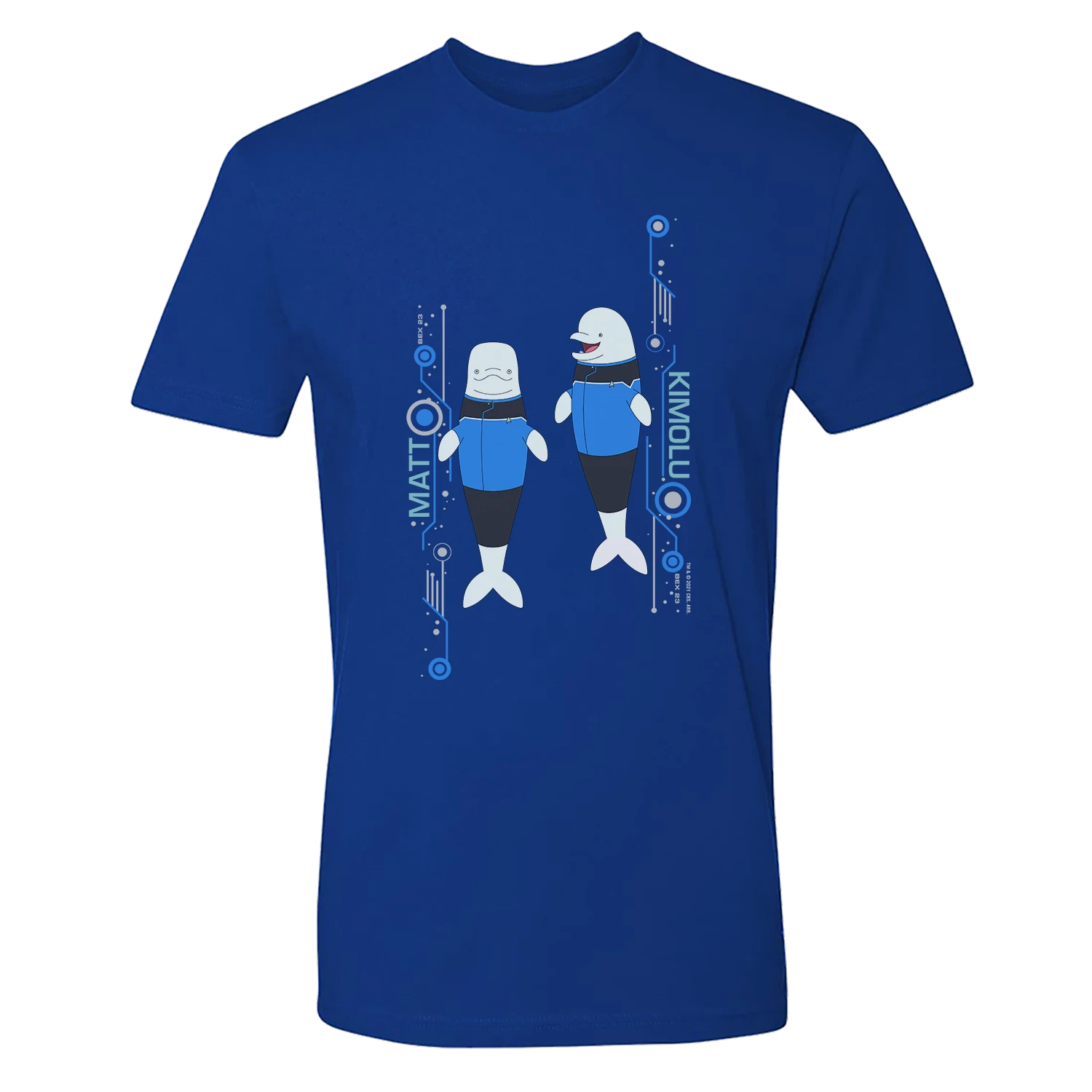 Star Trek: Lower Decks Matt & Kimolu Adult Short Sleeve T-Shirt 8 Star Trek: Lower Decks Matt & Kimolu Adult Short Sleeve T-Shirt - Image 6