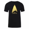 Star Trek: Lower Decks U.S.S Cerritos Adult Short Sleeve T-Shirt -T-shirt Store ST LD SST Adult ShortSleeve Tshirt Mockup Black