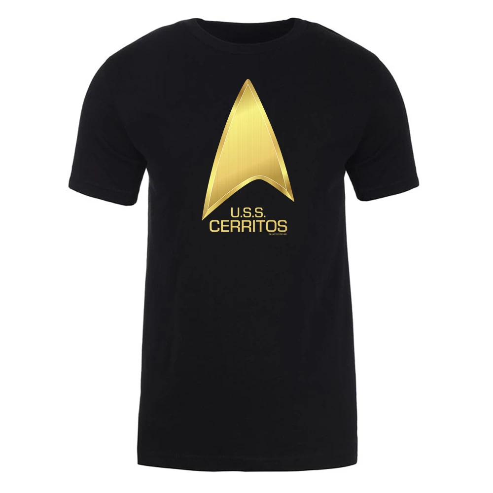 Star Trek: Lower Decks U.S.S Cerritos Adult Short Sleeve T-Shirt 3 Star Trek: Lower Decks U.S.S Cerritos Adult Short Sleeve T-Shirt