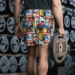 Star Trek: Lower Decks Blocks Pattern Athletic Shorts 12 Star Trek: Lower Decks Blocks Pattern Athletic Shorts -T-shirt Store ST LDBlocks 65 100442 BK LFSTYL 2 MF