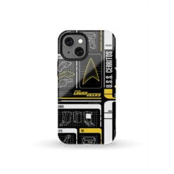 Star Trek: Lower Decks U.S.S Cerritos Pattern Tough Phone Case -T-shirt Store ST LDPAT 13MT 100041 MF