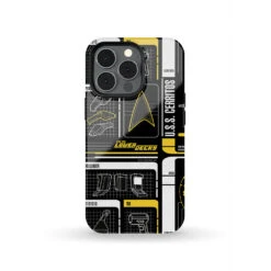 Star Trek: Lower Decks U.S.S Cerritos Pattern Tough Phone Case -T-shirt Store ST LDPAT 13PT 100041 MF