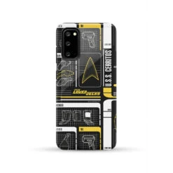Star Trek: Lower Decks U.S.S Cerritos Pattern Tough Phone Case -T-shirt Store ST LDPAT S20T 100041 MF
