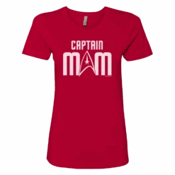 Star Trek: The Original Series Captain Mom Women's Short Sleeve T-Shirt