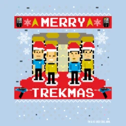 Star Trek: The Original Series Merry Trekmas Baby Bodysuit 8 Star Trek: The Original Series Merry Trekmas Baby Bodysuit -T-shirt Store ST Merry 64 100370 RO