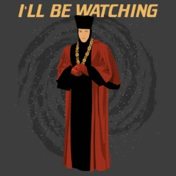 Star Trek: The Next Generation Q I'll Be Watching Adult Short Sleeve T-Shirt -T-shirt Store ST NG QIBW 100011 0025 Adult ShortSleeve Tshirt RO