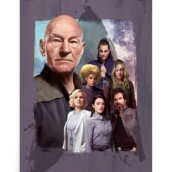 Star Trek: Picard Crew Delta Premium Satin Poster -T-shirt Store ST P CCDH Poster RO