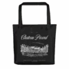 Star Trek: Picard Chateau Picard Vineyard Canvas Tote Bag -T-shirt Store ST P CPlogo Tote Bag Mockup Front Black