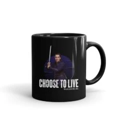 Star Trek: Picard Elnor Choose To Live Black Mug -T-shirt Store ST P CTLH 11oz Black Mug Right