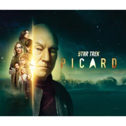 Star Trek: Picard Cast Vineyard Sherpa Blanket 5 Star Trek: Picard Cast Vineyard Sherpa Blanket -T-shirt Store ST P CV Sherpa Blanket Mockup RO
