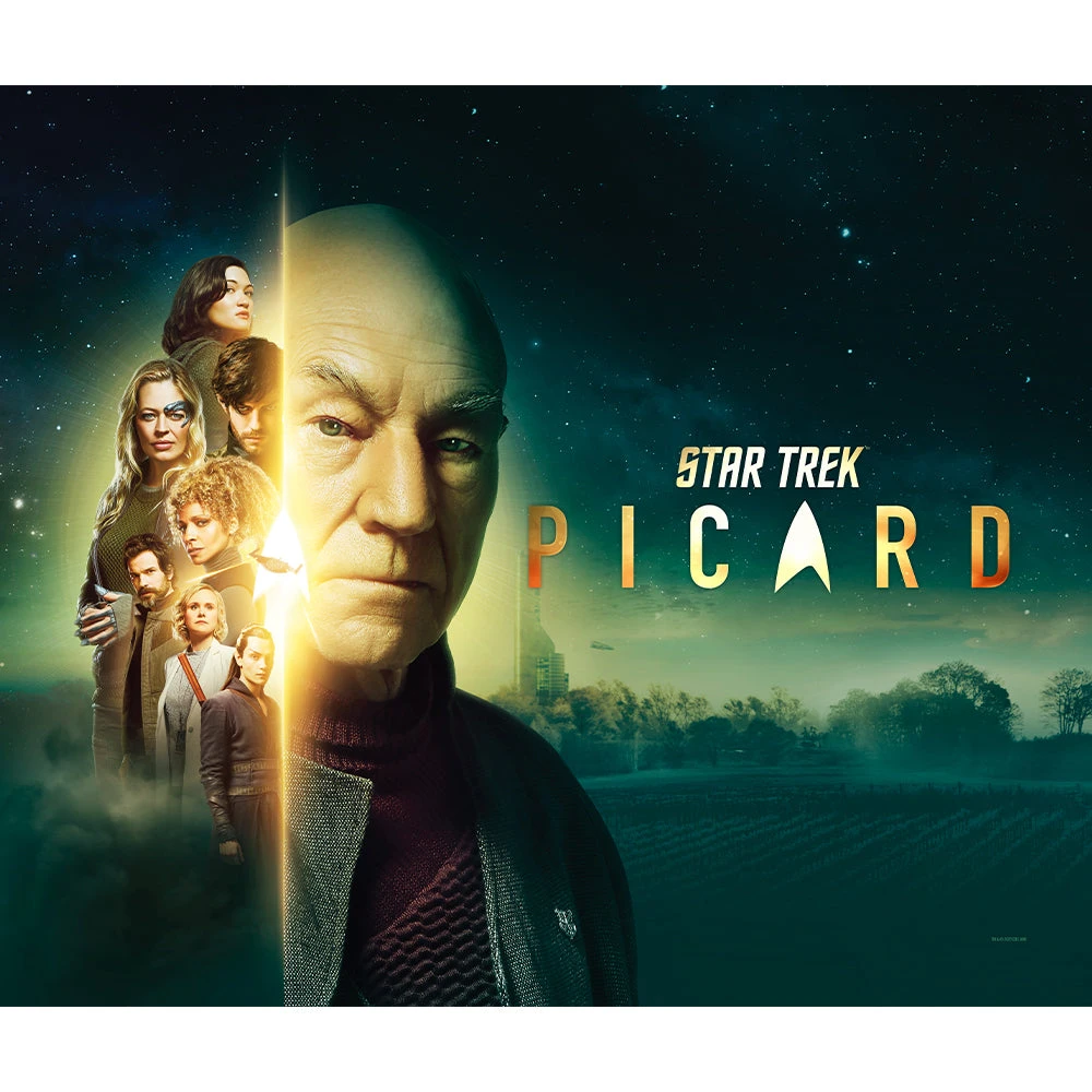 Star Trek: Picard Cast Vineyard Sherpa Blanket 4 Star Trek: Picard Cast Vineyard Sherpa Blanket - Image 2