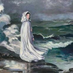 Star Trek: Picard Daughter Painting By Data Premium Gallery Wrapped Canvas -T-shirt Store ST P DPH Gallery Wrapped Canvas RO