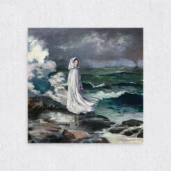 Star Trek: Picard Daughter Painting By Daughter Premium Matte Poster -T-shirt Store ST P DPH Poster Mockup OnWall