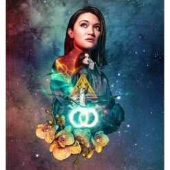 Star Trek: Picard Daj Soji Collage Sherpa Blanket -T-shirt Store ST P DSTC Sherpa Blanket RO