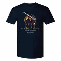 Star Trek: Picard Elnor Now Is The Only Moment Adult Short Sleeve T-Shirt -T-shirt Store ST P ELN 74 100011 MIDNIGHT BLUE FT MF