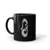 Star Trek: Picard La Sirena Logo Black Mug -T-shirt Store ST P LS2H 11oz Black Mug Mockup Left