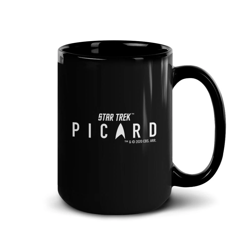 Star Trek: Picard La Sirena Logo Black Mug 7 Star Trek: Picard La Sirena Logo Black Mug - Image 5