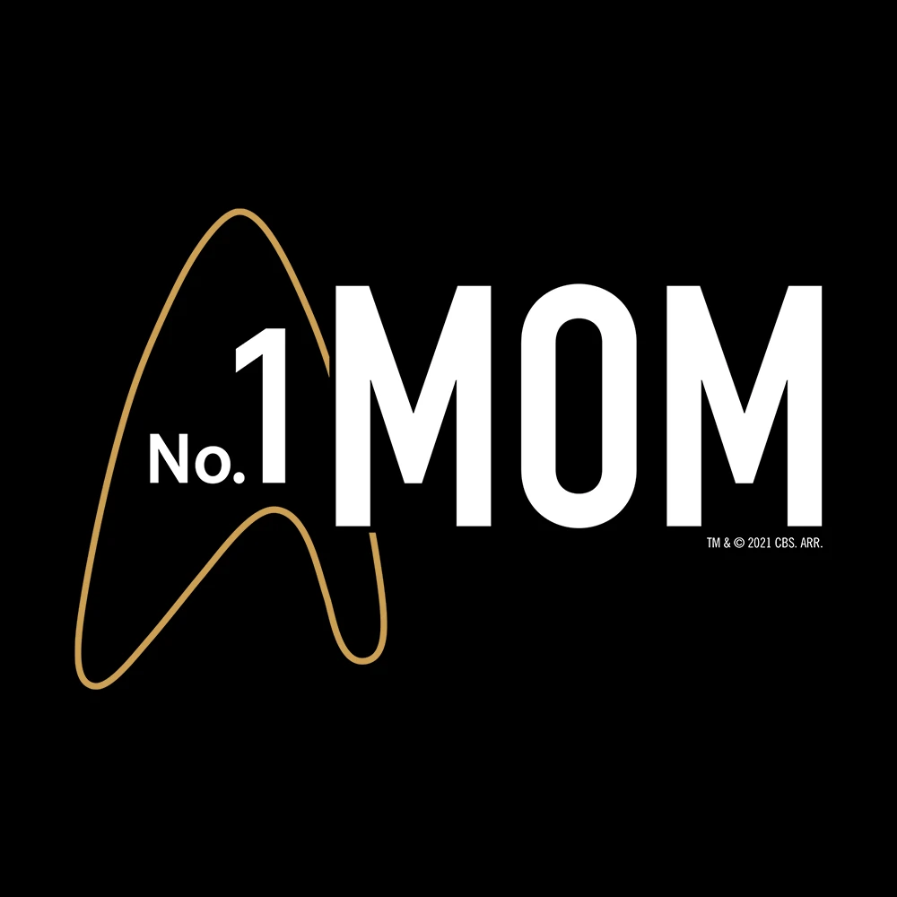 Star Trek: Picard No. 1 Mom Women's Short Sleeve T-Shirt 4 Star Trek: Picard No. 1 Mom Women's Short Sleeve T-Shirt - Image 2