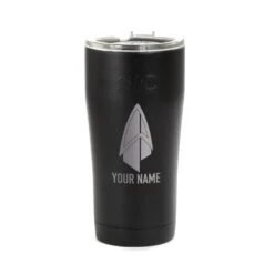Star Trek: Picard Starfleet Badge Personalized Laser Engraved SIC Tumbler