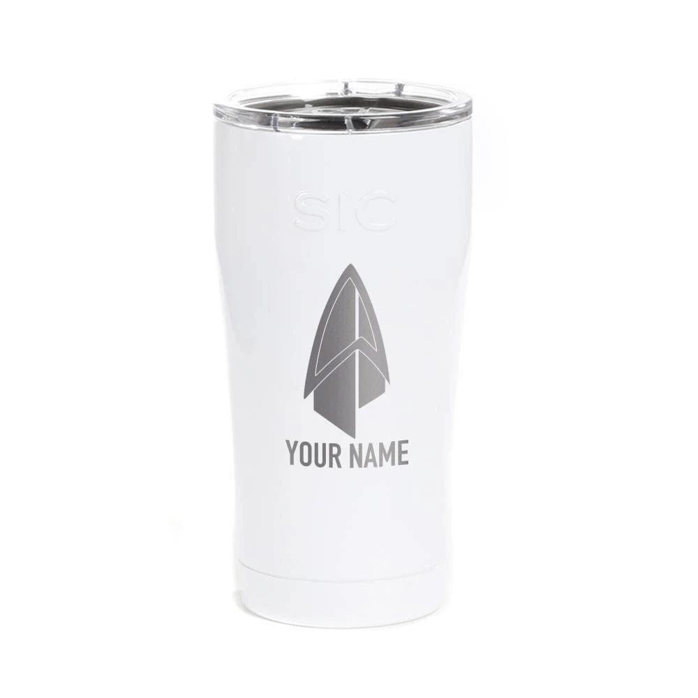 Star Trek: Picard Starfleet Badge Personalized Laser Engraved SIC Tumbler 8 Star Trek: Picard Starfleet Badge Personalized Laser Engraved SIC Tumbler - Image 6